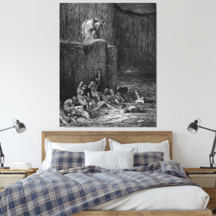 Gustave Doré - The Firstborn of the Egyptians Are Canvas Print