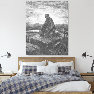 Gustave Doré - The Prophet Isaiah Canvas Print
