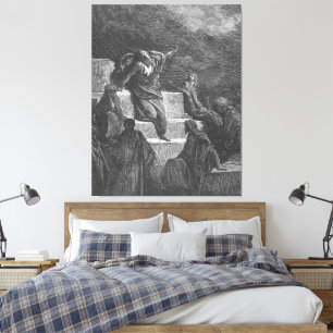 Gustave Doré - The Prophet Jeremiah Canvas Print