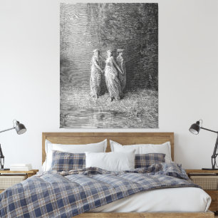 Gustave Doré - The Theological Virtues Canvas Print