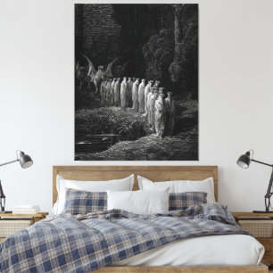 Gustave Doré - The Twenty-Four Seniors Canvas Print