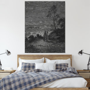 Gustave Doré - The Vision of Hell Canvas Print