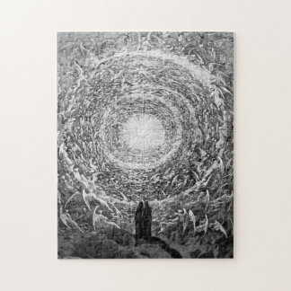 Gustave Dore - ( The White Rose ) Vision Empyrean Jigsaw Puzzle