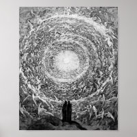 Gustave Dore - ( The White Rose ) Vision Empyrean