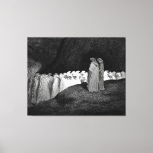 Gustave Doré - Where The Hypocrites Are Punished Canvas Print