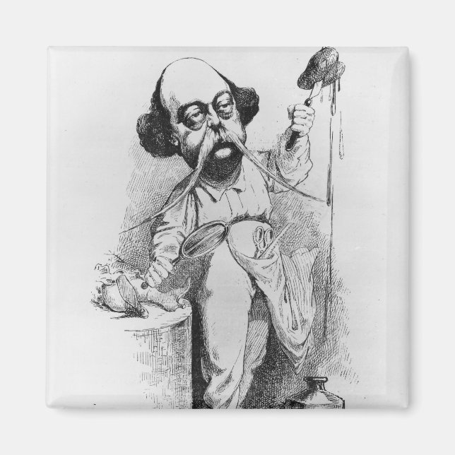 Gustave Flaubert  Dissecting Madame Bovary Magnet (Front)
