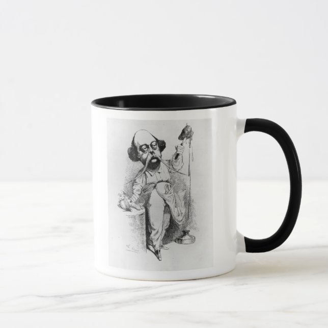 Gustave Flaubert  Dissecting Madame Bovary Mug (Right)