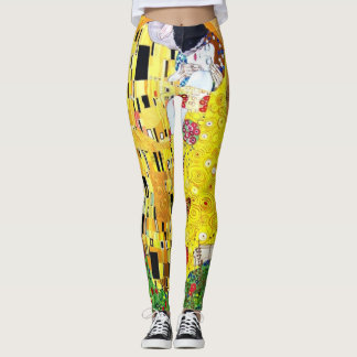 Gustave Klimt "The Kiss" Fashion Leggings