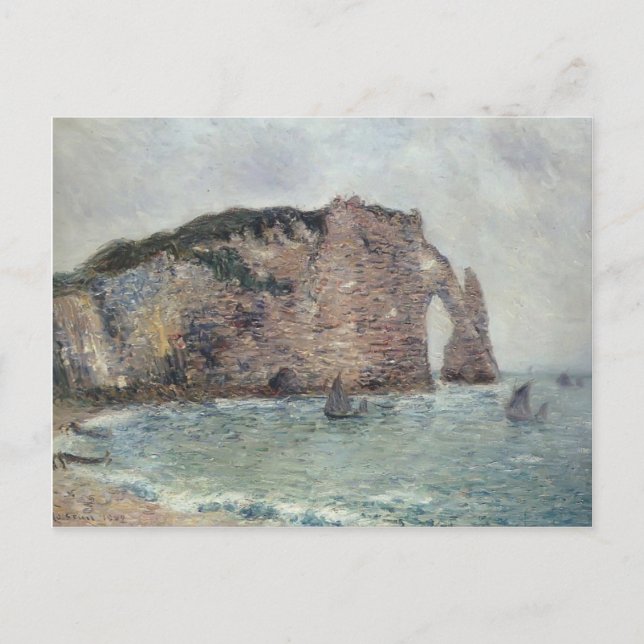 Gustave Loiseau- Etretat Postcard (Front)