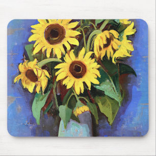 Gustave Loiseau Sunflower Aesthetic Pictures Sunfl Mouse Mat