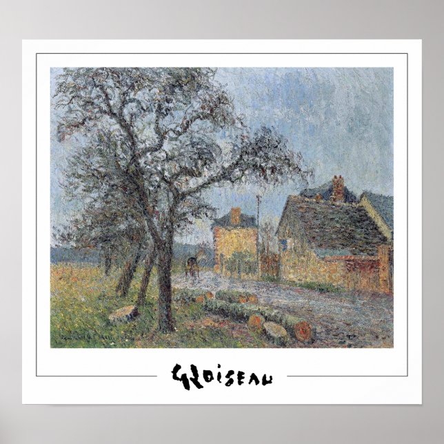 Gustave Loiseau Zedign Art Poster #150 (Front)