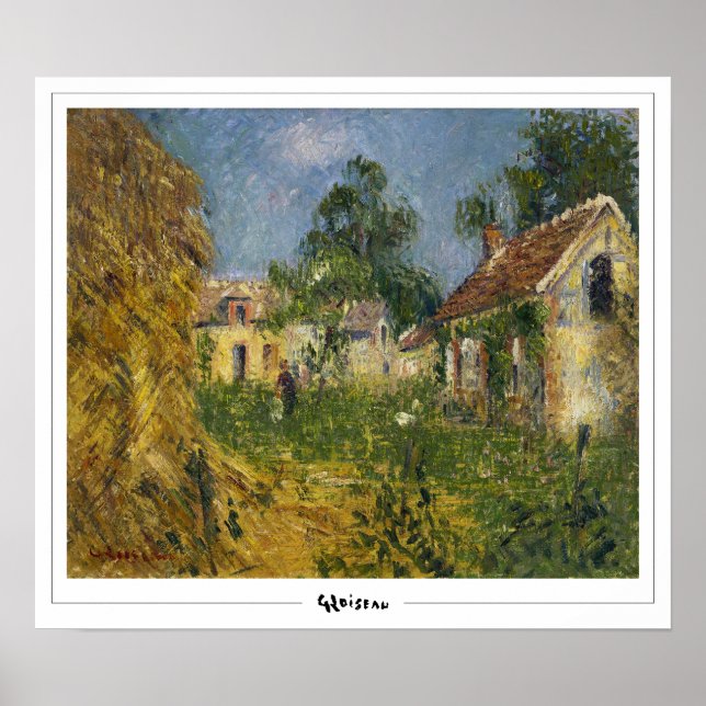 Gustave Loiseau Zedign Art Poster #386 (Front)