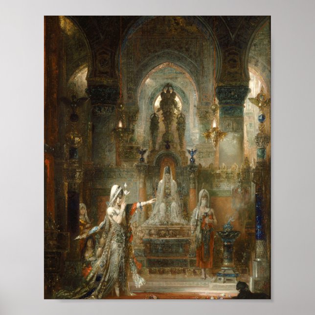 Gustave Moreau- Salome Dancing before Herod Poster (Front)