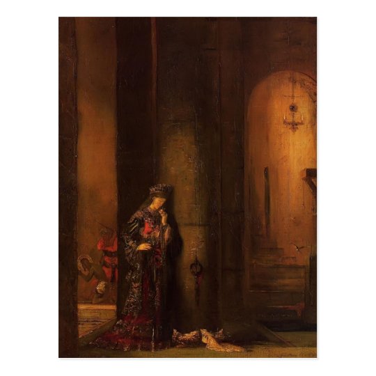 Gustave Moreau- Salome in Prison Postcard