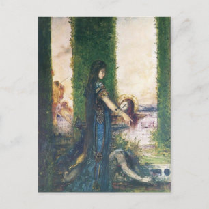 Gustave Moreau: Salome in the Garden Postcard