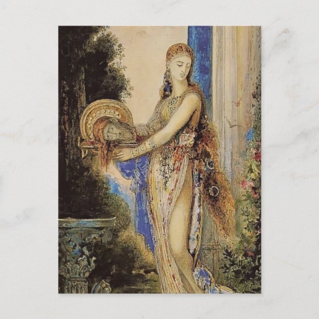 Gustave Moreau: Salome with Column Postcard (Front)