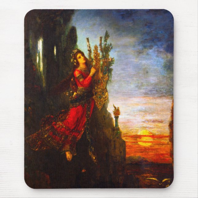 Gustave Moreau, Sappho Mouse Mat (Front)