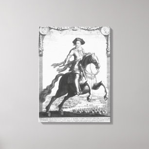 Gustavus Adolphus II, King of Sweden, on Canvas Print