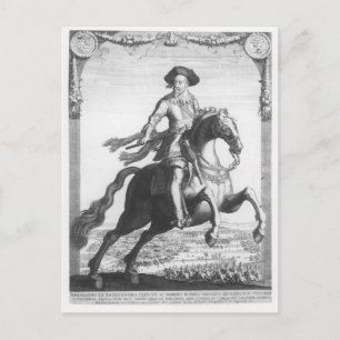 Gustavus Adolphus II, King of Sweden, on Postcard