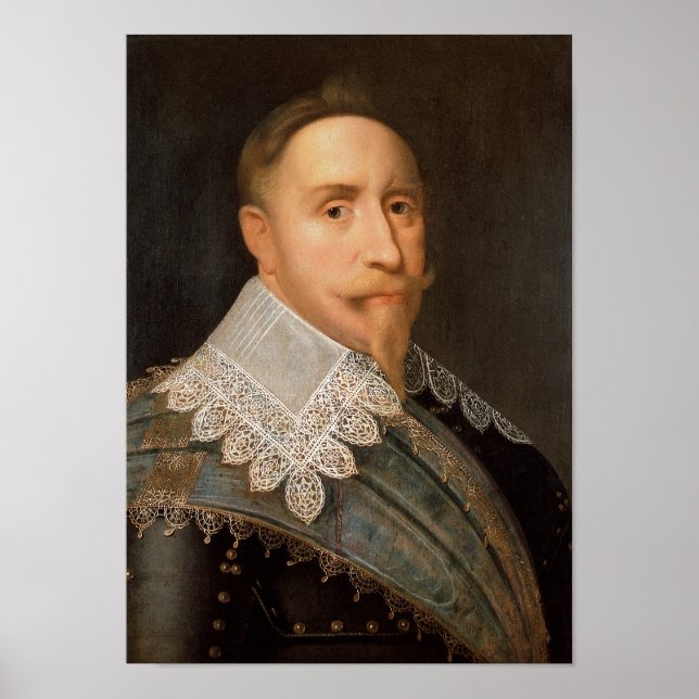 Gustavus Adolphus of Sweden Poster (Front)