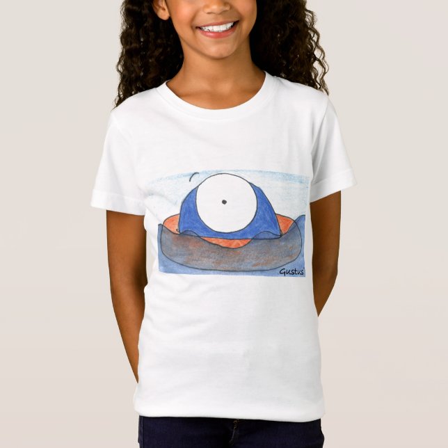 Gustus Goes Swimming T-Shirt (Front)