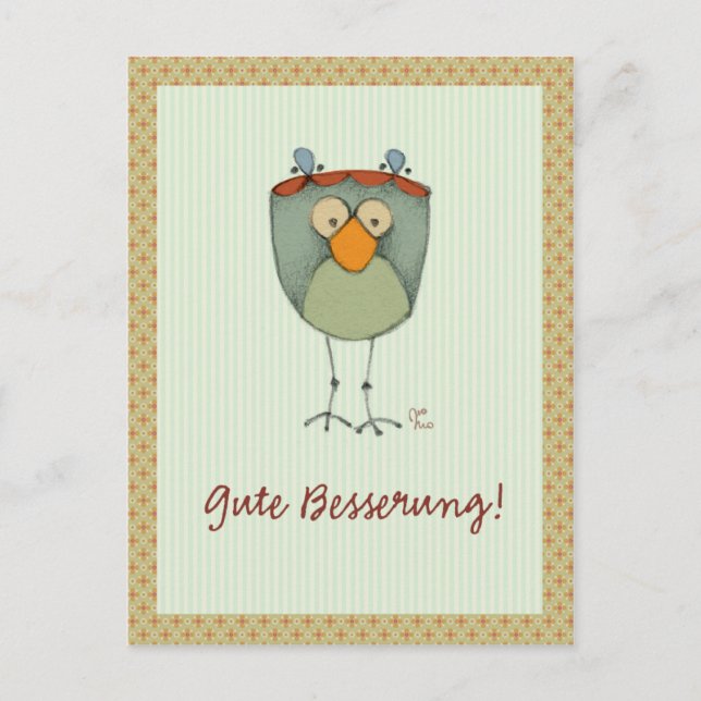 Gute Besserung! Postcard (Front)