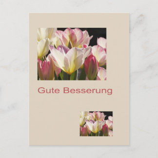 Gute Besserung Postkarte Postcard
