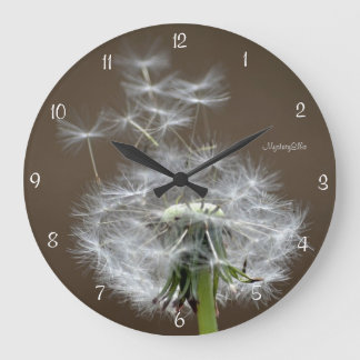 "guten Flug" by mysteryella Large Clock