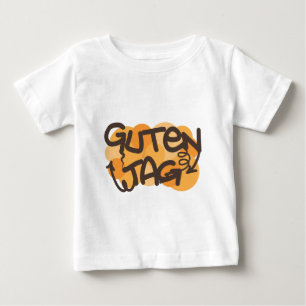 Guten tag German Hello in graffiti style Baby T-Shirt