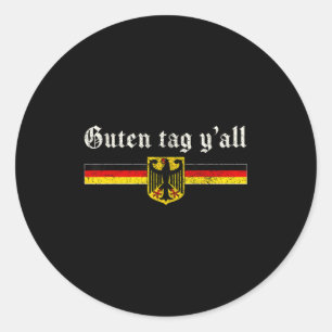 Guten Tag Y'all Funny Greeting German Prost