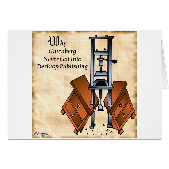 Gutenberg Cartoon 3477 (Front Horizontal)