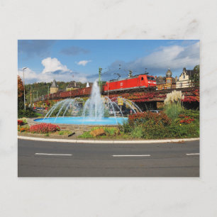 Güterzug in Linz am Rhein Postcard