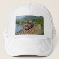 Güterzug in Lorch am Rhein