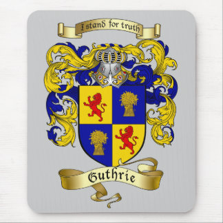Guthrie Coat of Arms Mouse Mat