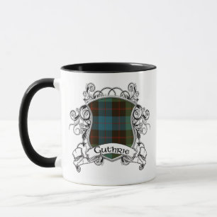 Guthrie Tartan Shield Mug