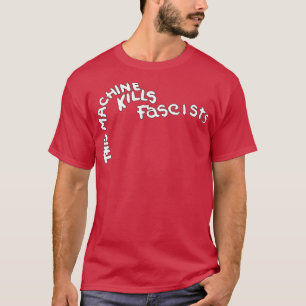 Guthrie This Machine Kills Fascists Guitar T-Shirt