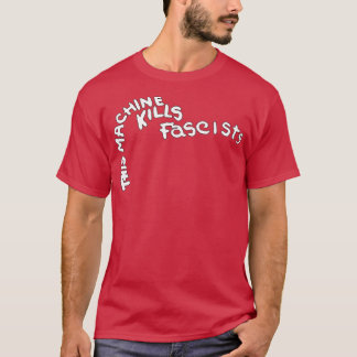Guthrie This Machine Kills Fascists Guitar T-Shirt