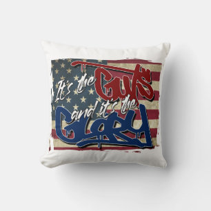 Guts and Glory Cushion