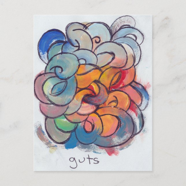 "Guts" Postcard (Front)
