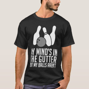 Gutter Ball  Bowling Pins Club Team   1 T-Shirt