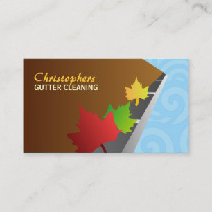 Gutter Cleaner Business Cards
