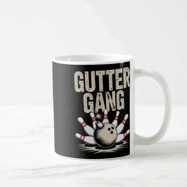 Gutter Gang Bowling 1  Coffee Mug (Right)