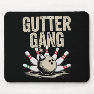 Gutter Gang Bowling 1 Mouse Mat
