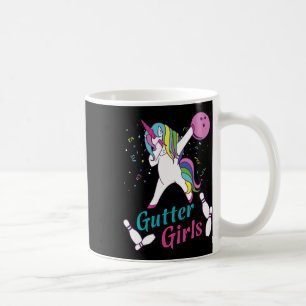 Gutter Girls Unicorn Bowling Team League Night Or Coffee Mug