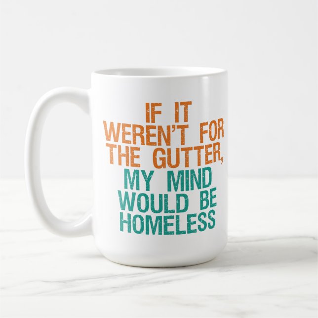 Gutter Mind mugs (Left)