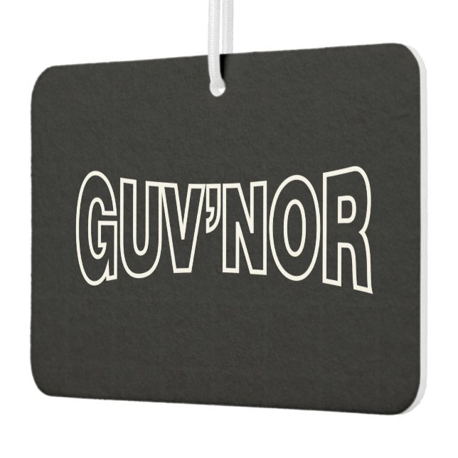 GUV'NOR CAR AIR FRESHENER (Left)