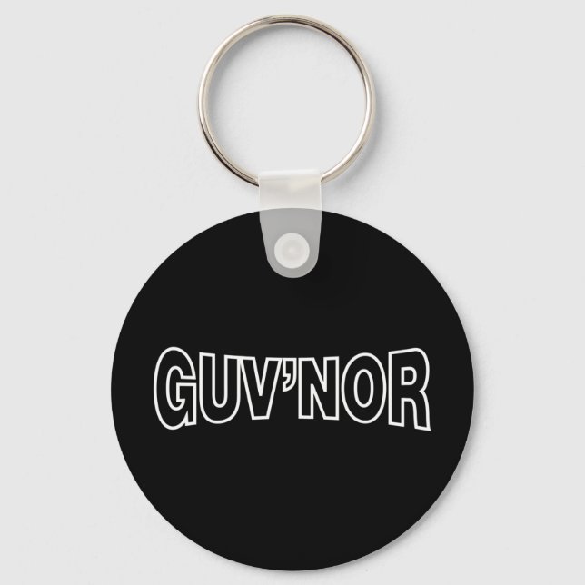 GUV'NOR KEY RING (Front)