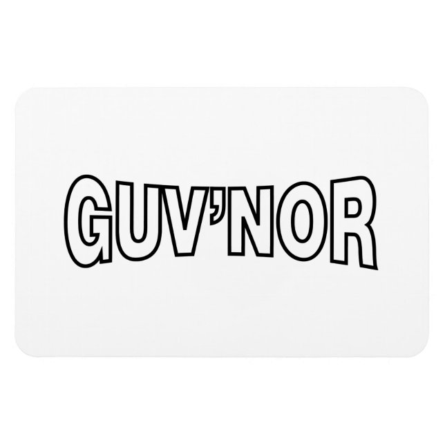 GUV'NOR MAGNET (Horizontal)