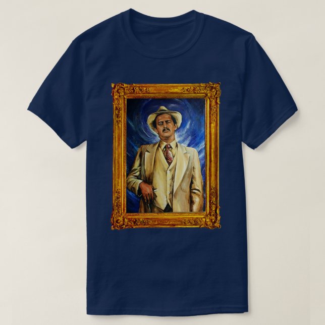Guy Caballero Portrait Painting SCTV T-Shirt (Design Front)