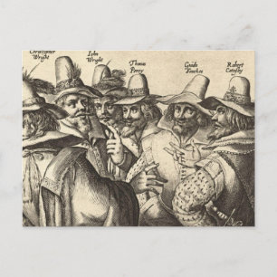 Guy Fawkes Postcard